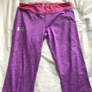 under armour cropped leggings